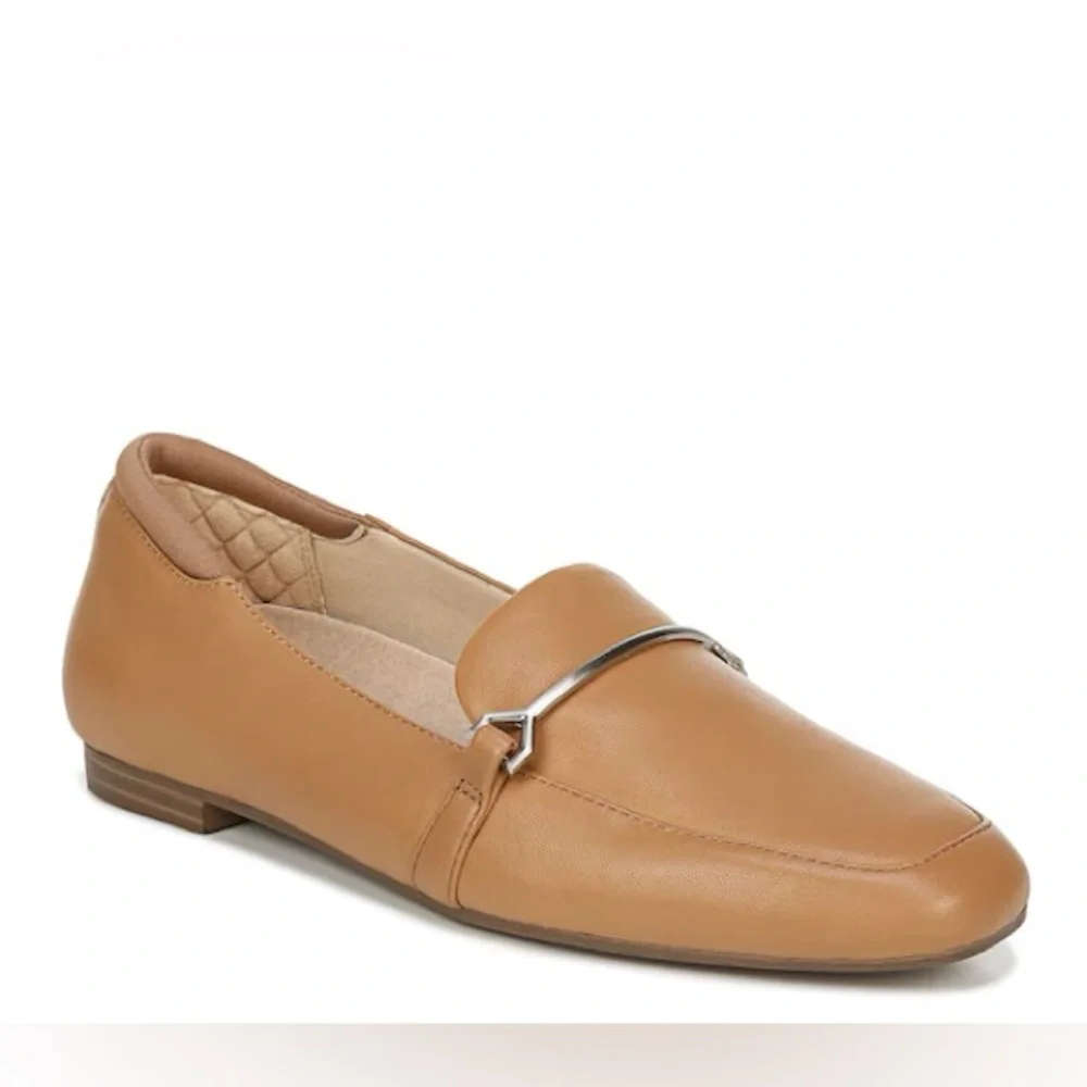 EUC - Dr Scholl’s ‘Mercury’ Leather Horsebit Loafer | Cognac, Size 6